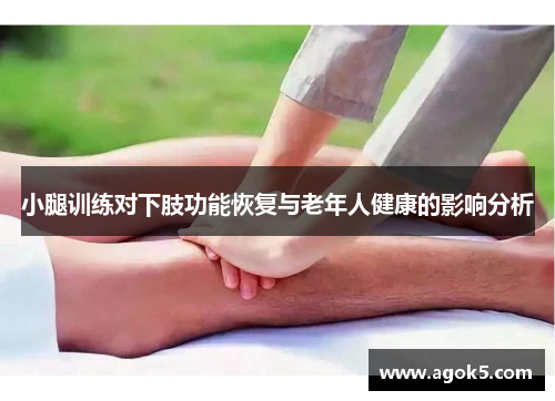 小腿训练对下肢功能恢复与老年人健康的影响分析